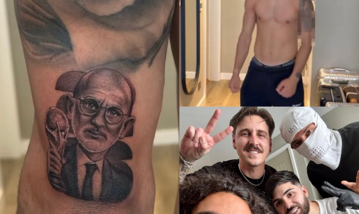 Marc Cucurella DOTRZYMAŁ SŁOWA i WYTATUOWAŁ sobie Luisa de la Fuente!
